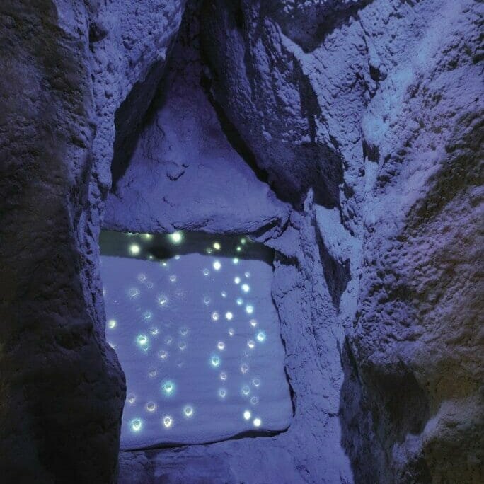 Eisgrotte im Wellnessbereich Lacknerhof